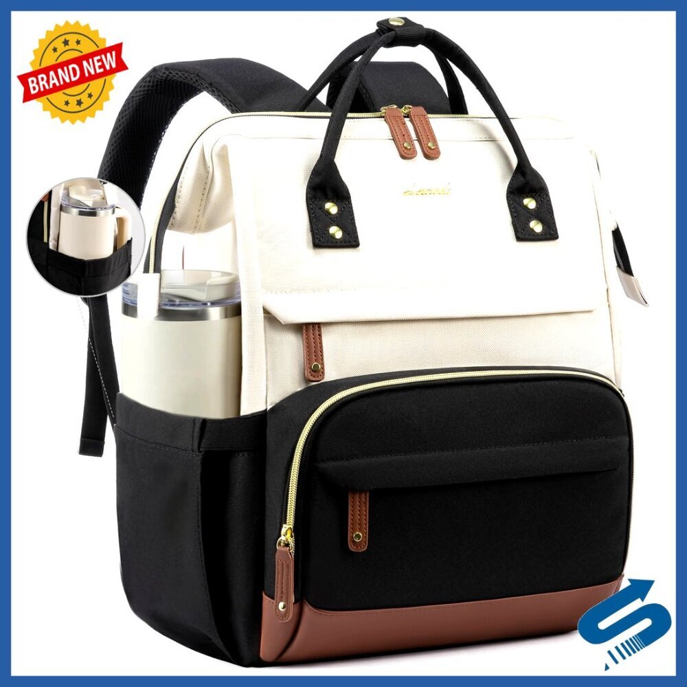 Large Capacity Waterproof Laptop Backpack Professional Work Bag Travel Daypack